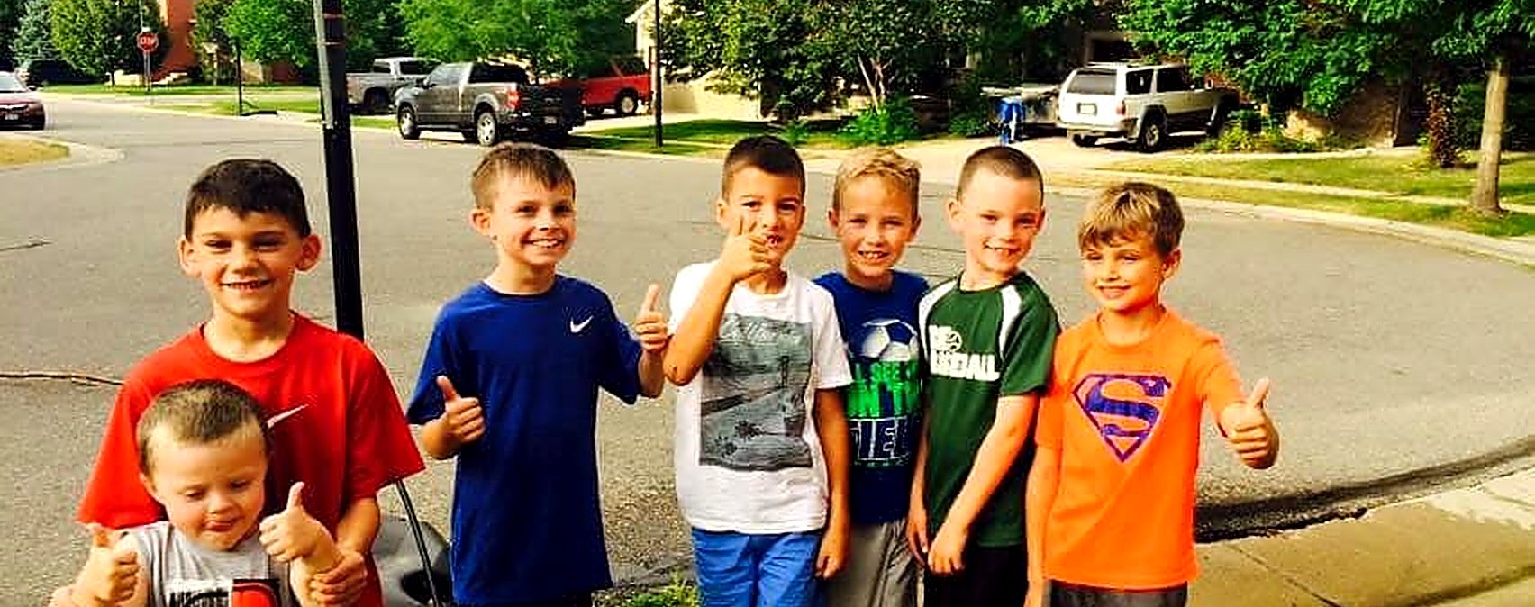 Maximus with his friends